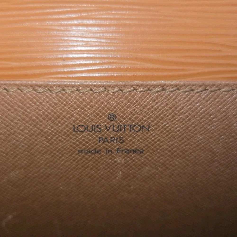 Louis Vuitton Epi Leather Serviette Conseiller Briefcase Attaché Brown MI815 VTG